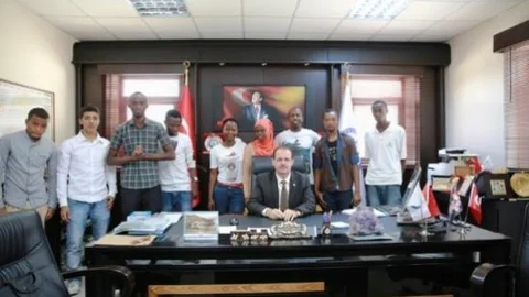 Rektör Coşkun Yabancı Uyruklu Öğrencilere Kucak Açtı