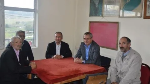 Vali Deniz Belediye Başkanı İle Birlikte Köylerde İncelemelerde Bulundu