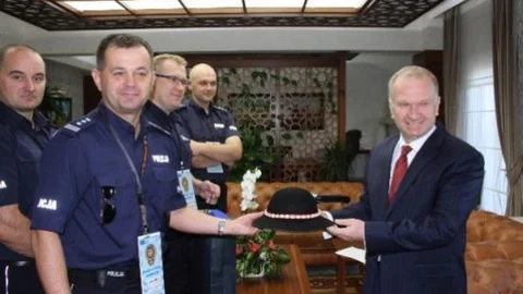 Polonya'dan Gelen Polis Heyeti Nevşehir'de