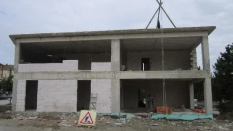 Postane Binası Kaba İnşaatı Bitti