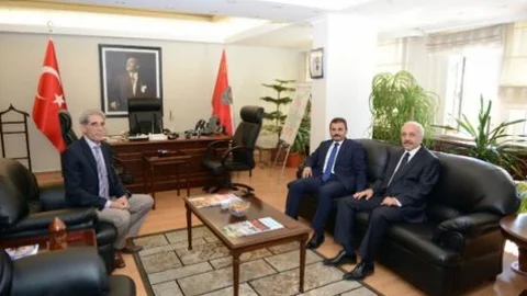 Başkan Külcü'den Emniyet Müdürü Tarancı'ya Ziyaret