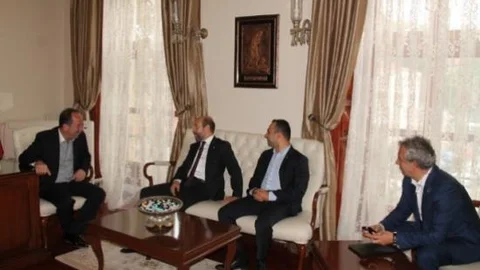 Abdi İbrahim'in Patronu Nezih Barut'tan Edirne Belediye Başkanı Gürkan'a Ziyaret