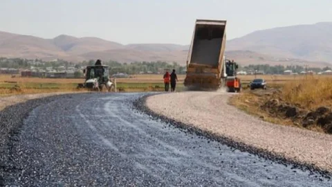Alagöz Mahallesi Yolu Asfaltlandı