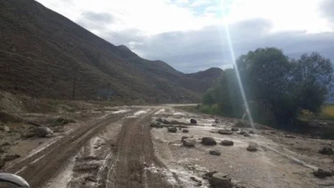 Uğurludağ'da Sağanak Yağış