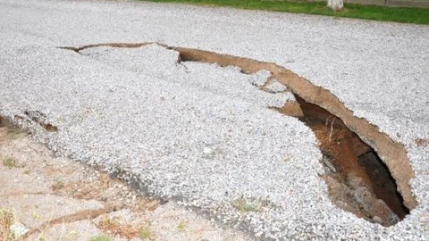 Elbistan'da Korkutan Göçük