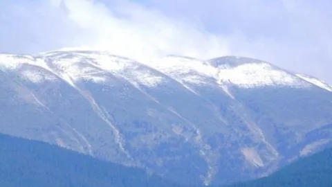 Ilgaz Dağı'na Yılın İlk Karı Düştü