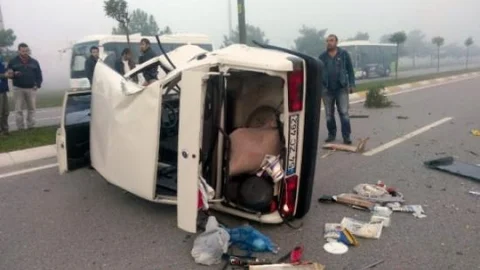 Sakarya'da Trafik Kazası: 1 Yaralı