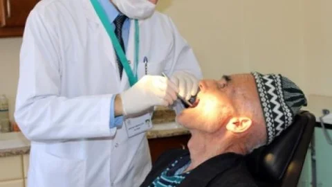 Huzurevi Sakinleri Sağlık Kontrolünden Geçirildi