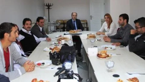 Lokman Hekim Van Hastaneleri Yönetimi Basınla Bir Araya Geldi