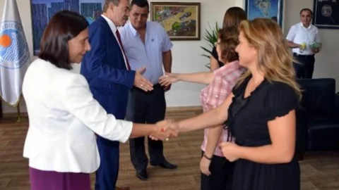 Akdeniz'de Bayramlaşma Yapıldı