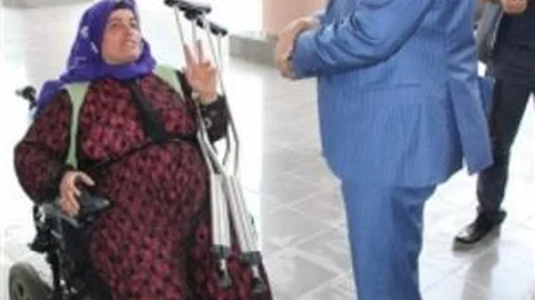 Başkan Ekinci Engellilerle Erken Bayramlaştı