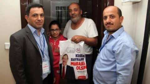 Başkan Kadıoğlu Suriyelileri Kurbansız Bırakmadı