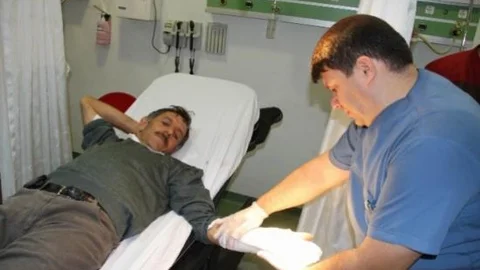 Acemi Kasaplar Hastanelik Oldu