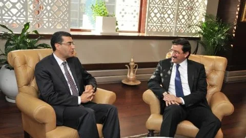 Kktc Ankara Büyükelçisi'nden Başkan Ak'a Veda Ziyareti