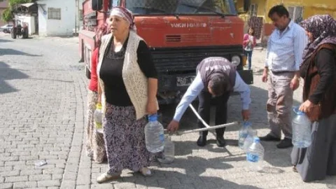 Kurban Bayramı'nda Vatandaşın Su İsyanı