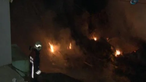 Başkent'te yangın paniği!