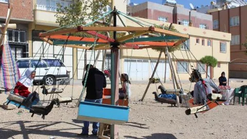 Kilis'te çocuklar gönüllerince eğlendi!