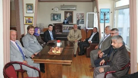 Akçakoca Mhp'de Bayramlaşma