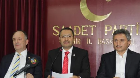 Saadet Partisi tam kardo bayramlaştı!