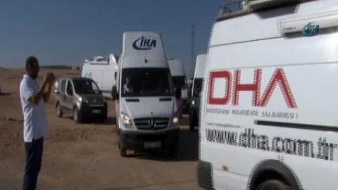 Basın araçları o bölgeden uzaklaştırıldı!