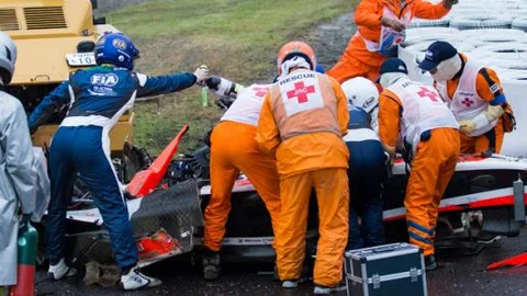 Formula'da üzücü kaza!