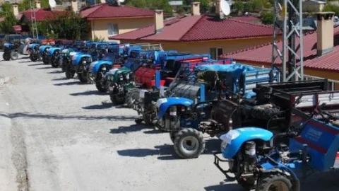 Tunceli'de Makine Ekipman Teslim Töreni