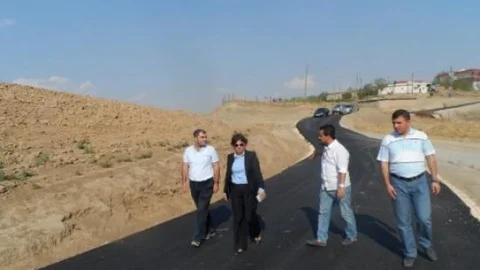 Kaymakam Çağlar Asfalt Çalışmalarını Denetledi