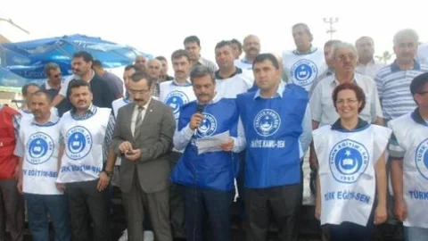 Tes Osmaniye'de 1 Günlük İş Bırakma Eylemi Yaptı