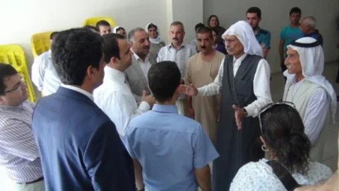 Kızıltepe'de Yezidilere Temizlik Paketi Yardımı Yapıldı