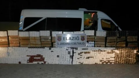 Jandarma Ekipleri 52 Bin Paket Kaçak Sigara Ele Geçirdi