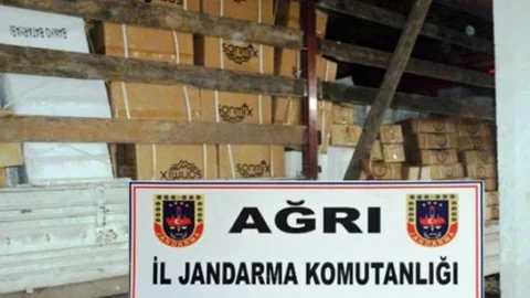 Ağrı'da Kaçakçılık Operasyonu