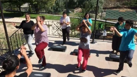 Engelliler Güne Spor Yaparak Başlıyor