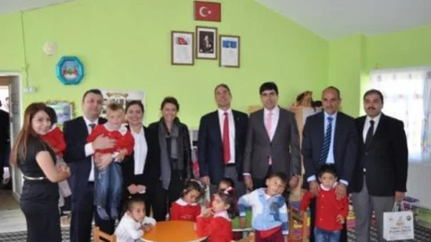 Tadilatı Biten Büyükçatma Köyü Okulu Eğitim-öğretime Açıldı