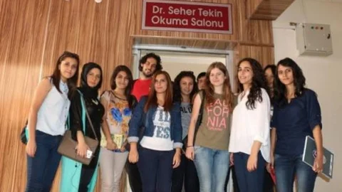 Seher Hocanın İsmi Okuma Salonuna Verildi