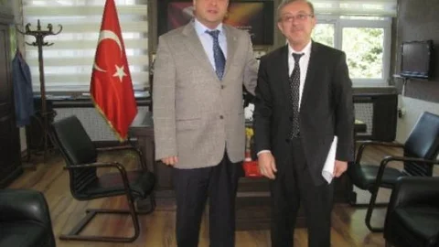 Prof. Subaşı Kaymakam Yolcu'yu Ziyaret Etti