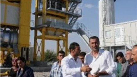 Batman'da 200 Bin Ton Asfalt İçin Kurulan Üretim Tesisi 6 Milyon Liraya Mal Oldu