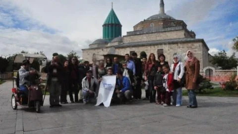 Karaman Kent Konseyi Engelliler Meclisi'nden Konya Gezisi