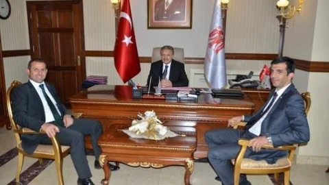 Ak Parti İl Başkanı Burhan Çakır'dan Erzincan Valisi Süleyman Kahraman'a Ziyaret