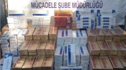 Batman'da 4 Bin Paket Kaçak Sigara Ele Geçirildi