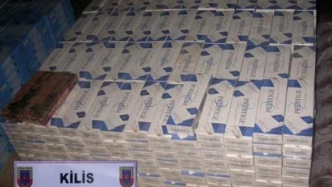 44 Bin 780 Paket Kaçak Sigara Yakalandı