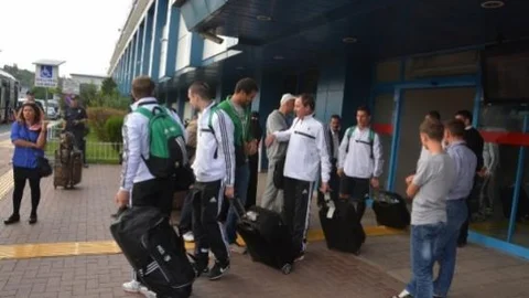 Trabzonspor'un Uefa Avrupa Ligi'ndeki Rakibi Legia Warşova Trabzon'a Geldi