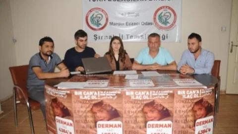 Şırnak-mardin Eczacılar Odası'nın 'bir Cana İlaç Ol' Kampanyası Devam Ediyor