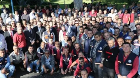 Başkan Zolan Belediye Personeli İle Bayramlaştı