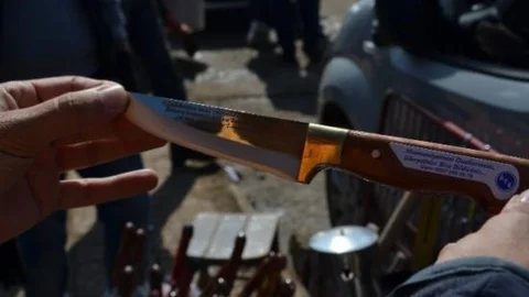 Bayrama Özel 'kurban Dualı' Bıçak