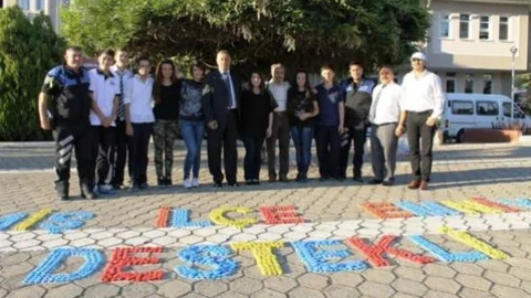 Tekerlekli Sandalye İçin 100 Çuval Plastik Kapak