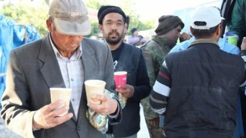 Kurban Satıcılarına Çorba Dağıtıldı