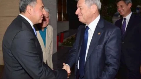 Aosb'de Bayramlaşmada