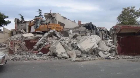 Tekirdağ Vali Konağı Yıkıldı