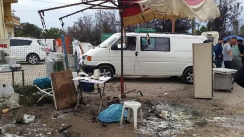 Kurban Pazarında Tüp Patladı: 1 Yaralı