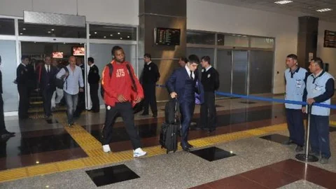 Galatasaray Kafilesi Kayseri'de